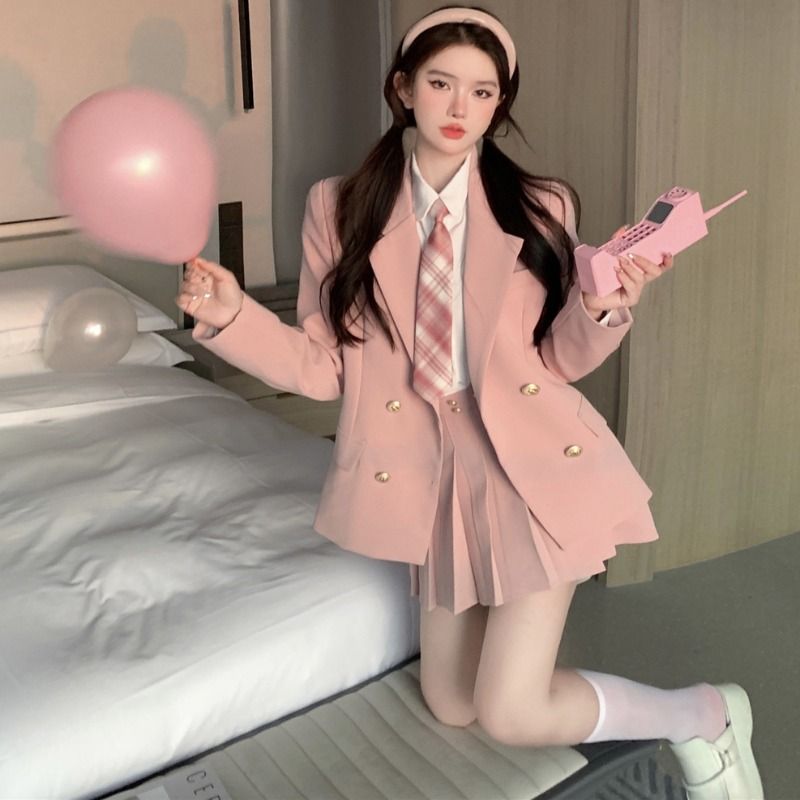 Winter Clothing Gear - 청순 섹시 여학생 대학생 스타일 세트