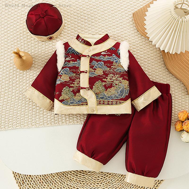 Winter Clothing For Babies - 아기 어린이 축제 신년 의류 겨울