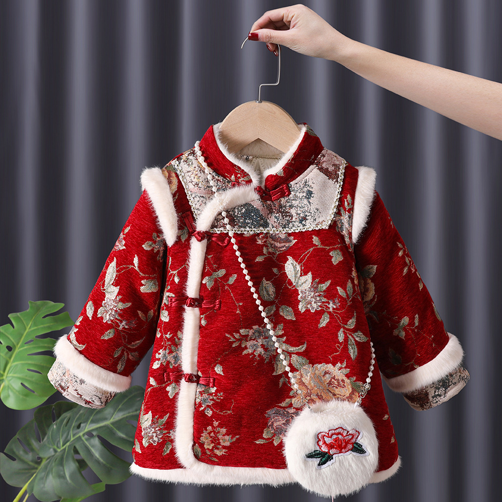 Winter Clothing For Babies - 겨울 아기 ​​소녀 Hanfu 키즈 공주