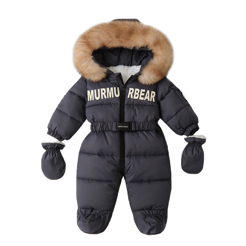 Winter Clothing For Babies - 겨울 신생아 점프수트 두꺼운 아기 옷