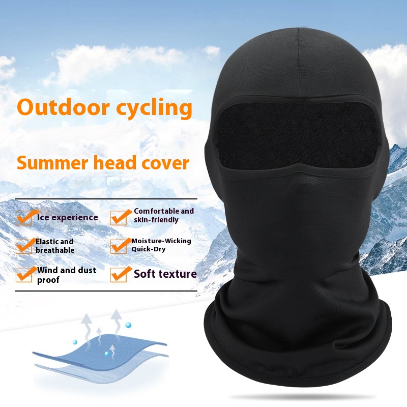 Wool Balaclava Knit - 오토바이 발라클라바 빠른 건조 풀 페이스