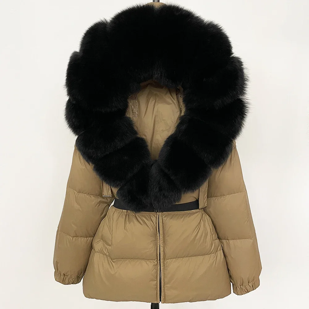 Winter Clothing Store - OFTBUY 리얼 퍼 코트 겨울 의류