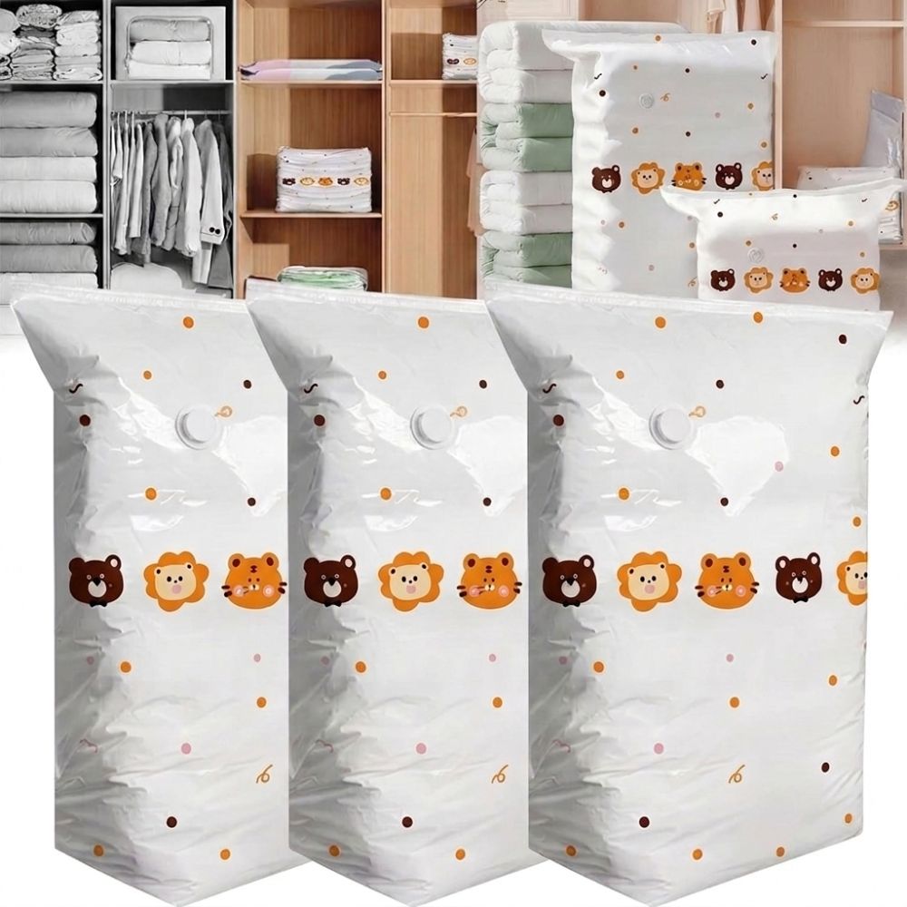Winter Clothing Organizer - 두꺼운 재질의 진공 압축 보관용 가방,