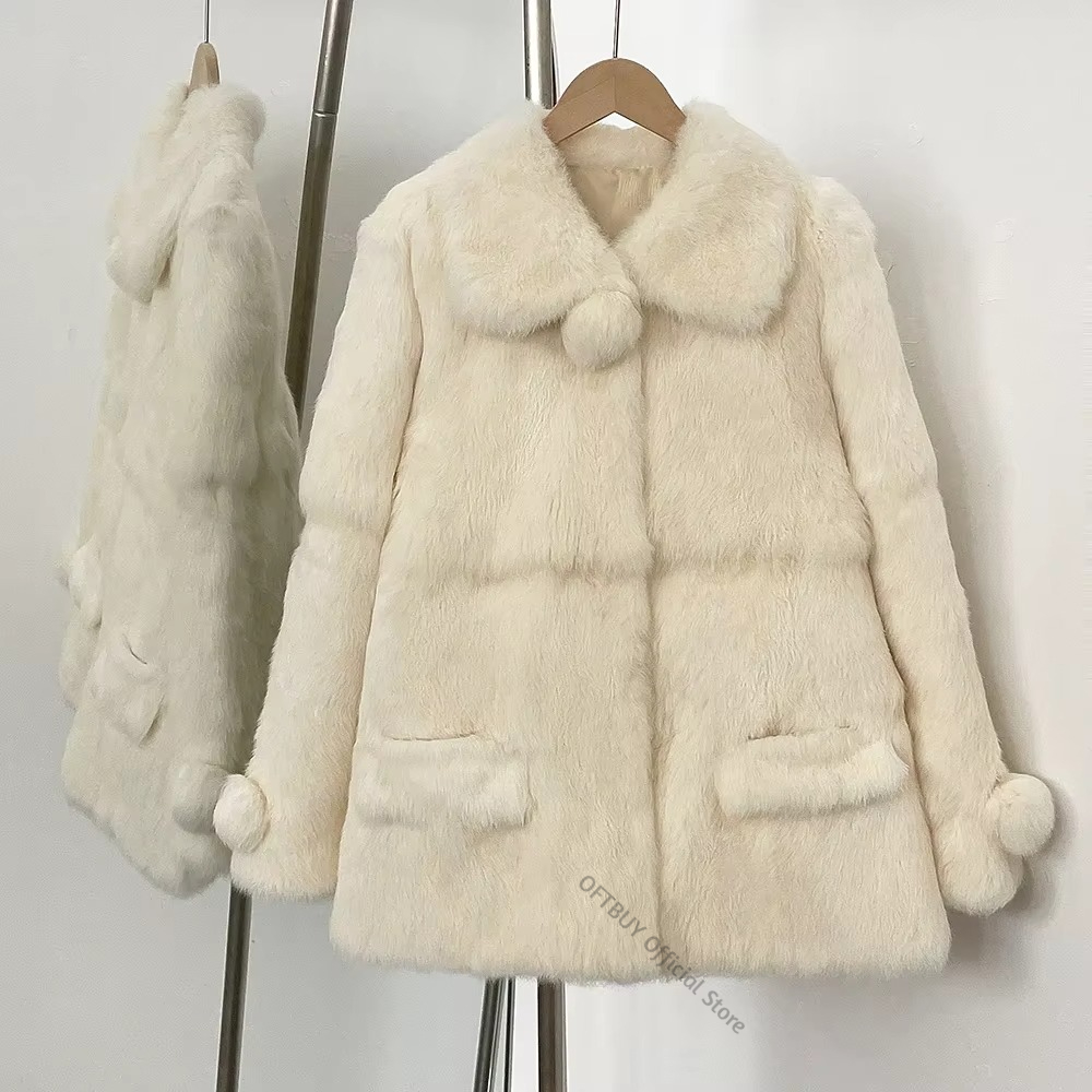 리얼리티 퍼 코트, 천연 털 재킷, 여성용, 신상품,  - Winter Clothing Store 리뷰 및 가격
