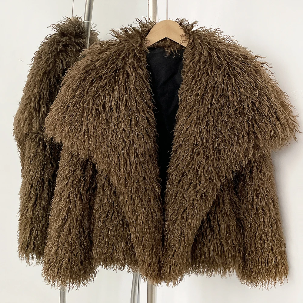 모피 코트 친환경 인조 모피 코트 코트 및 재킷의 신제 - Winter Clothing Store 리뷰 및 가격