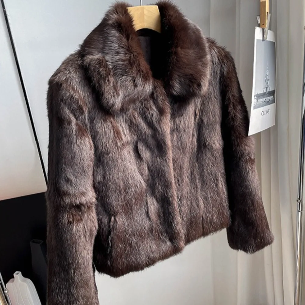 천연 토끼털 코트 여성용 신상 가을 겨울 여성용 리얼  - Winter Clothing Store 리뷰 및 가격