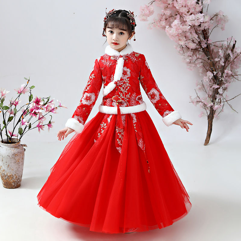 어린이 가을 겨울 한푸 소녀, 고대 코스튬 두꺼운 소녀 - Winter Clothing For Babies 리뷰 및 가격