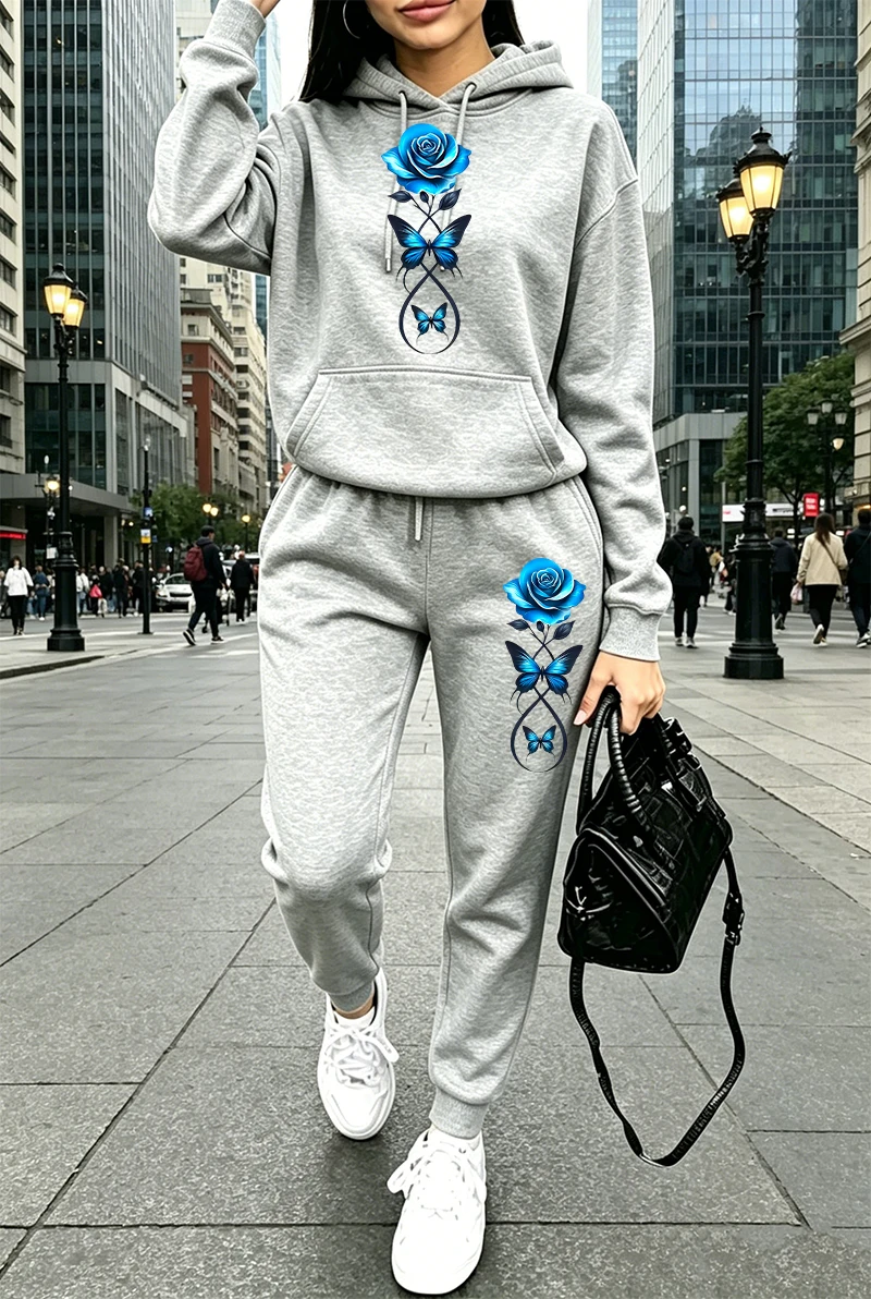 2026년 신상품 여성용 캐주얼 후드티, 스포츠웨어,  - Winter Clothing Pants 리뷰 및 가격