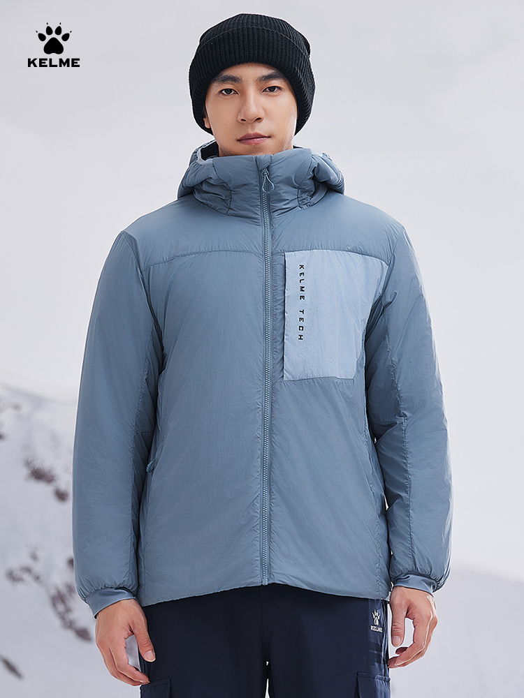 Kelme 남성용 경량 후드 코튼 재킷, 겨울 추위 및 - Winter Clothing Hiking 리뷰 및 가격