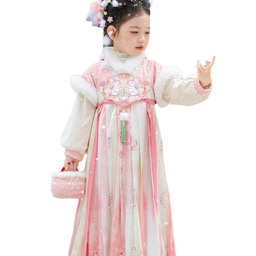 2025 소녀 요정 한복 어린이 겨울 따뜻한 자수 탕복 - Winter Clothing For Babies 리뷰 및 가격