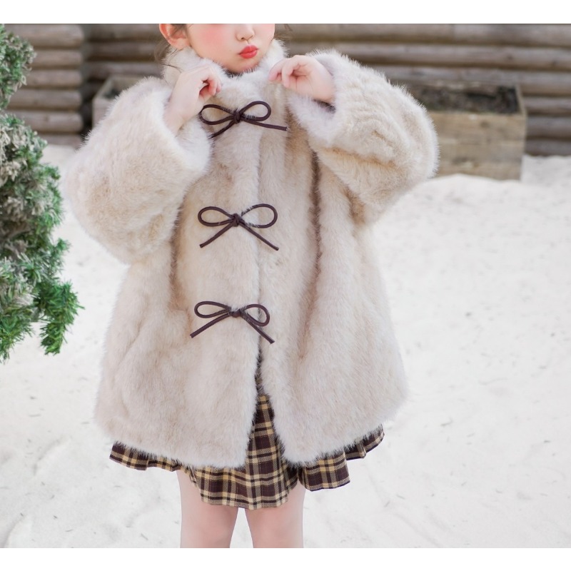 여아 겨울 의류 따뜻한 퍼 일체형 재킷 어린이용 핑크  - Winter Clothing For Babies 리뷰 및 가격