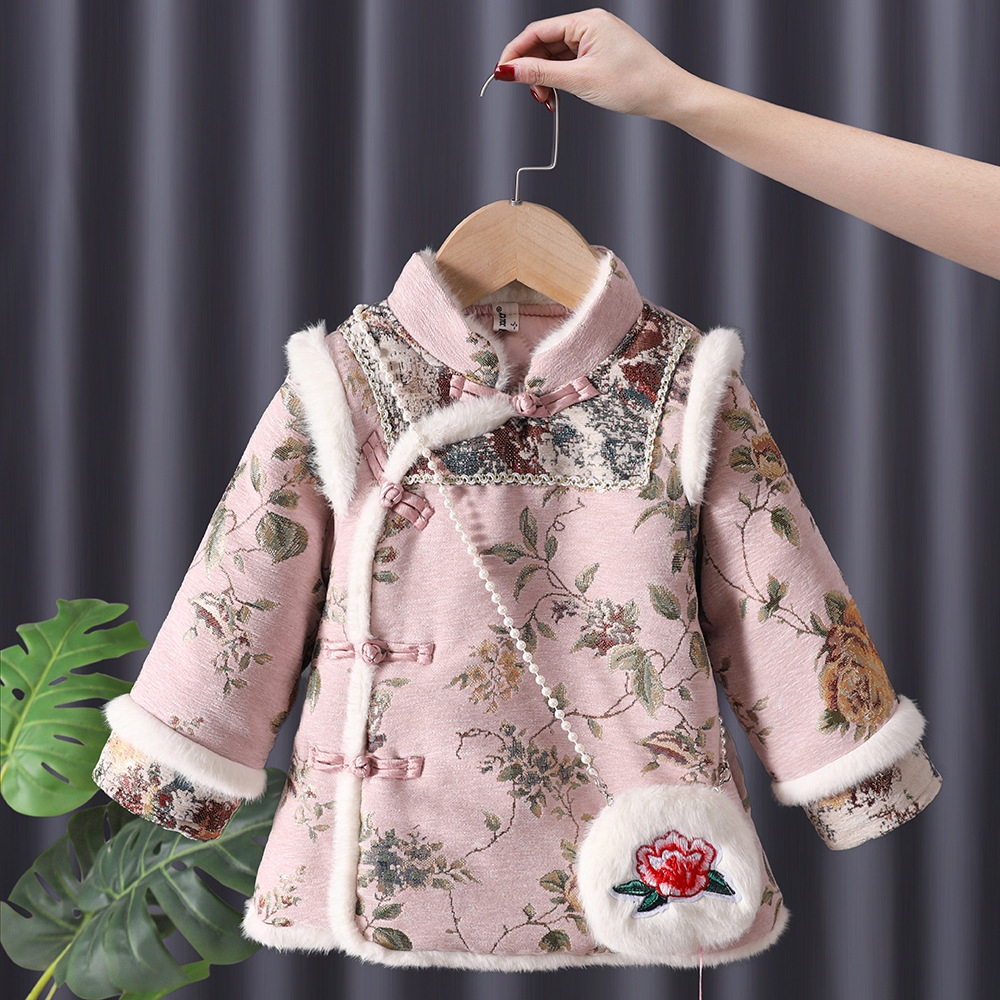 겨울 아기 ​​소녀 Hanfu 키즈 공주 당나라 Che - Winter Clothing For Babies 리뷰 및 가격