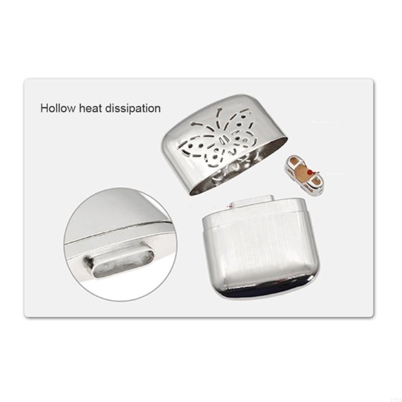 2pcs 아연 합금 포켓 손 따뜻하게 야외 작은 핸디  - Hand Warmer Reusable 리뷰 및 가격