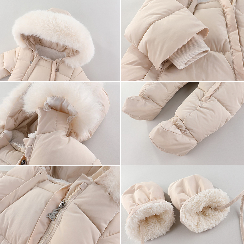 장갑과 겨울 신생아 아기 Romper 따뜻한 아기 소녀 - Winter Clothing For Babies 리뷰 및 가격
