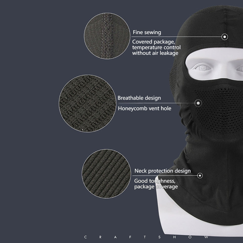 GTUBIKE 통기성 발라크라바 모자 고탄성 오토바이  - Wool Balaclava Knit 리뷰 및 가격