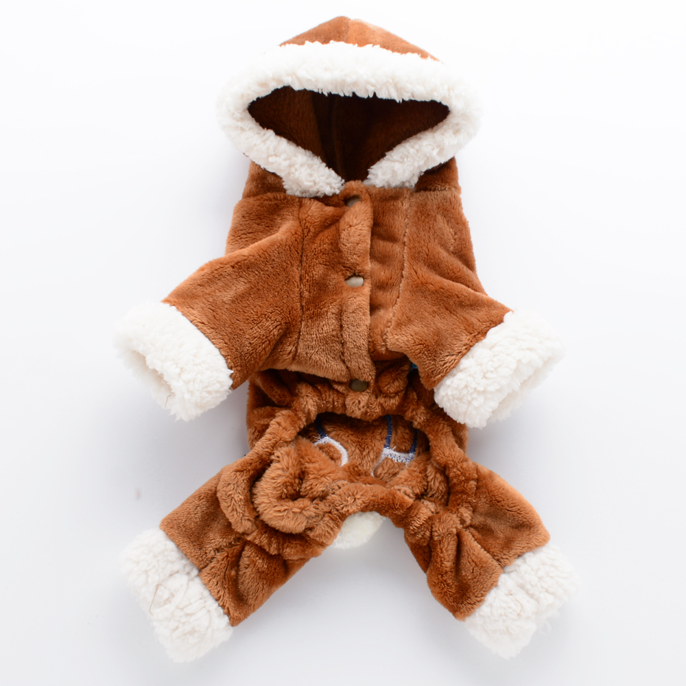새로운 재미 있은 개 의상 귀여운 곰 공룡 부드러운 겨 - Winter Clothing For Babies 리뷰 및 가격